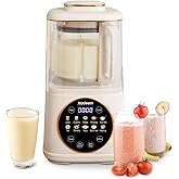 JOYDEEM JD-J03 Quiet Cooking Blender with Soundproof Shield, Silent Hot Cold Blender for Soy Milk & Juice, 8-Speed and Temper