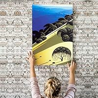 Canvas Wall Art Abstract Tree Canvas Prints Home Artwork Decoration for Living Room,Bedroom - 12x18 inches