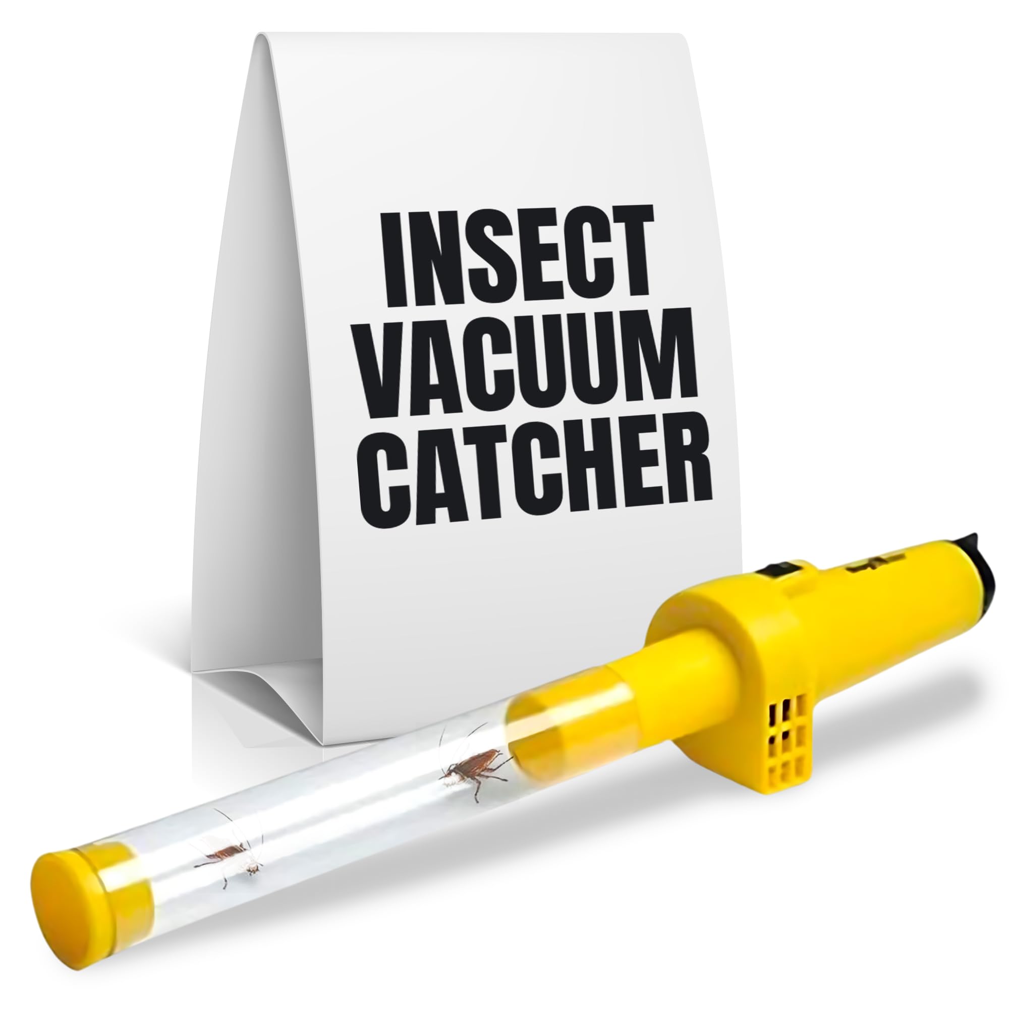 Photo 1 of Sonic Technology BugBuster BB100 - Cordless Bug Catcher, Spider Vacuum Grabber for Adults & Kids, Bug Vacuum for All Kinds of Insect, Battery Operated Insect Catcher with Easy On/Off Switch - BB100