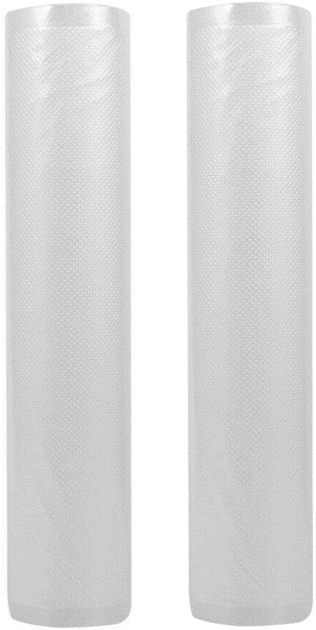 Vacuum Sealer Bags 28X500cm Rolls 2 Roll Pack Food Storage Bags Rolls For Foodsaver, Seal-A-Meal, Plus Other Machines