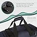 Coolife Rolling Duffel Travel Duffel Bag Wheeled Duffel Suitcase Luggage 8 Pockets