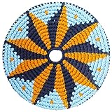 Pocket Disc Flying Disc - Crocheted Foldable Frisbee Toy Perfect for Both Kids and Adults - Supports Guatemalan Fair Trade - North Star, Sport