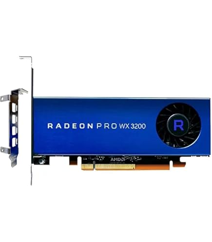 Radeon PRO WX3200　ロープロファイルグラボ AMD Radeon PRO WX 3200 Graphics Card