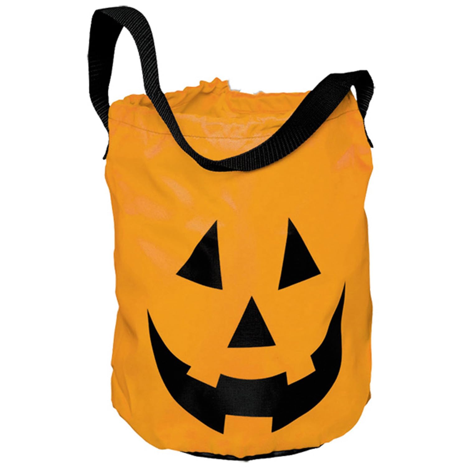 Amscan 370152-55 - Pumpkin tote bag, size 30 x 25 cm, candy bag, party, Halloween, 1 unit