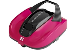 Starrybot Cordless Robotic Pool Cleaner, Portable Swimming Robotic Pool Vacuum Self-Parking Technology,150Mins Runtime,Pool up to 900 Sq.Ft, Ideal for Above-Ground Pools