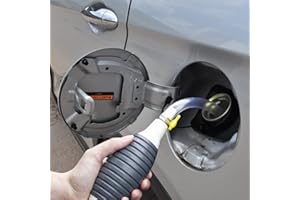 AQTZGOS Siphon hose for gasoline, Portable Flow Siphon Hand Pump for Auto Boat Gasoline Diesel Water Liquid Transfer Fuel Pum