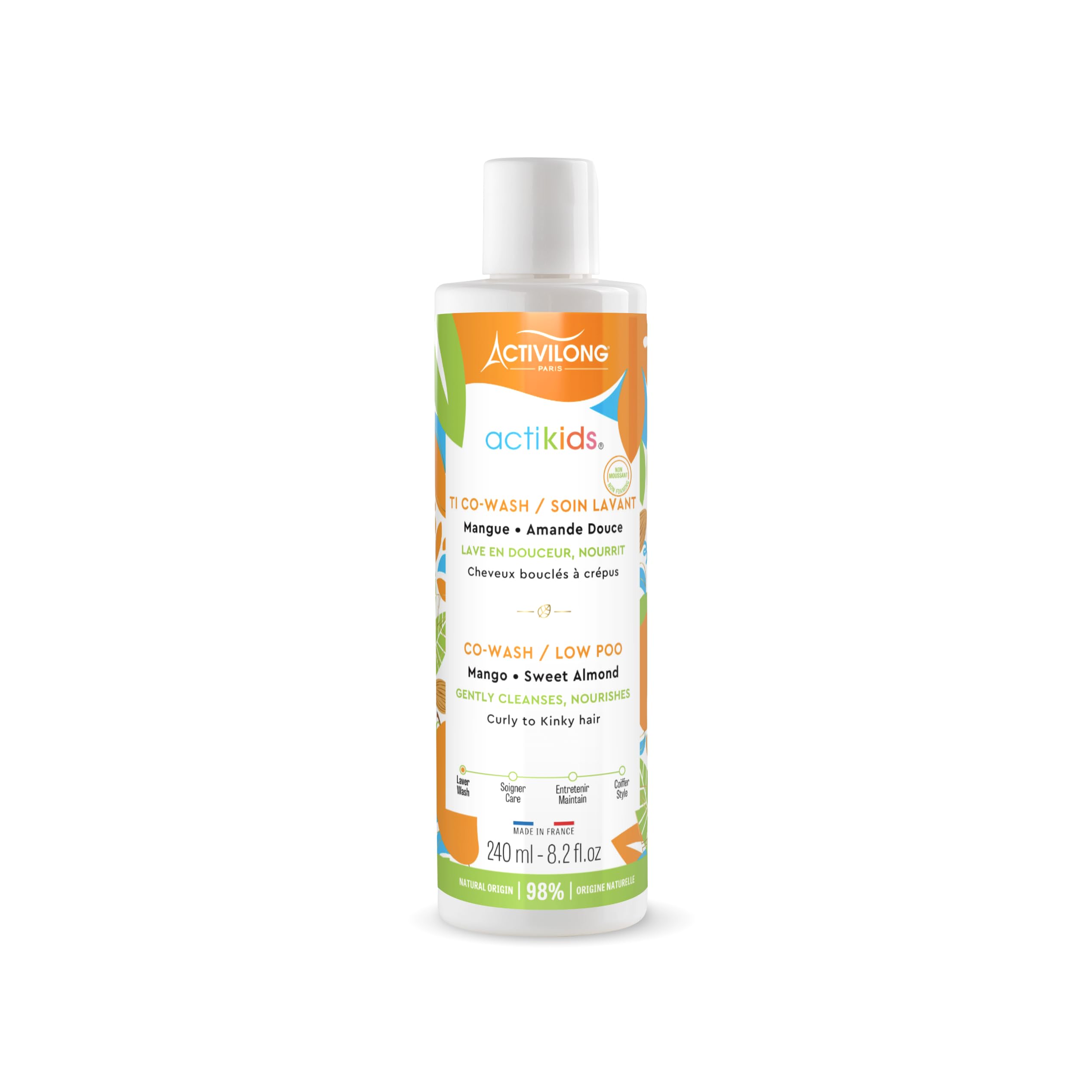 Activilong Actikids Cowash Mango and Sweet Almond 240 ml