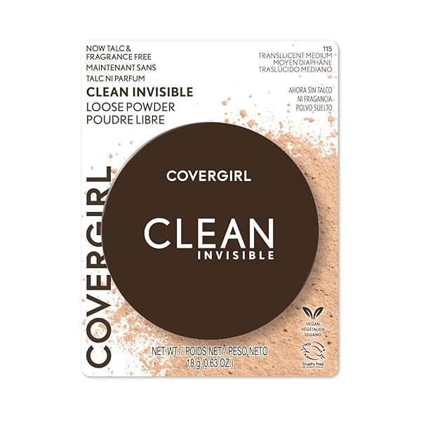 CLEAN INVISIBLE LOOSE POWDER TRANSLUCENT MEDIUM