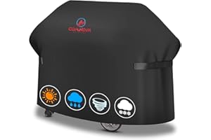Comnova Grill Cover for Weber Summit 400 Series, 67 Inch BBQ Grill Cover Heavy Duty & Waterproof, 7108 Barbecue Cover for Web