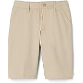 French Toast Boys' Flat Front Microfiber Performance Stretch Short