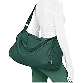 Small Gym Bag for Women Lightweight Carry on Gym Tote Bag, Workout Sport Duffle Bag with Shoe Compartment,Crossbody Shoulder Travel Bag for Swim, Yoge, Dance