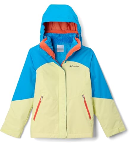 Columbia Youth Boys Bugaboo II Fleece Interchange Jacket, Black/City Grey, Small: Clothing, Shoes & Jewelry