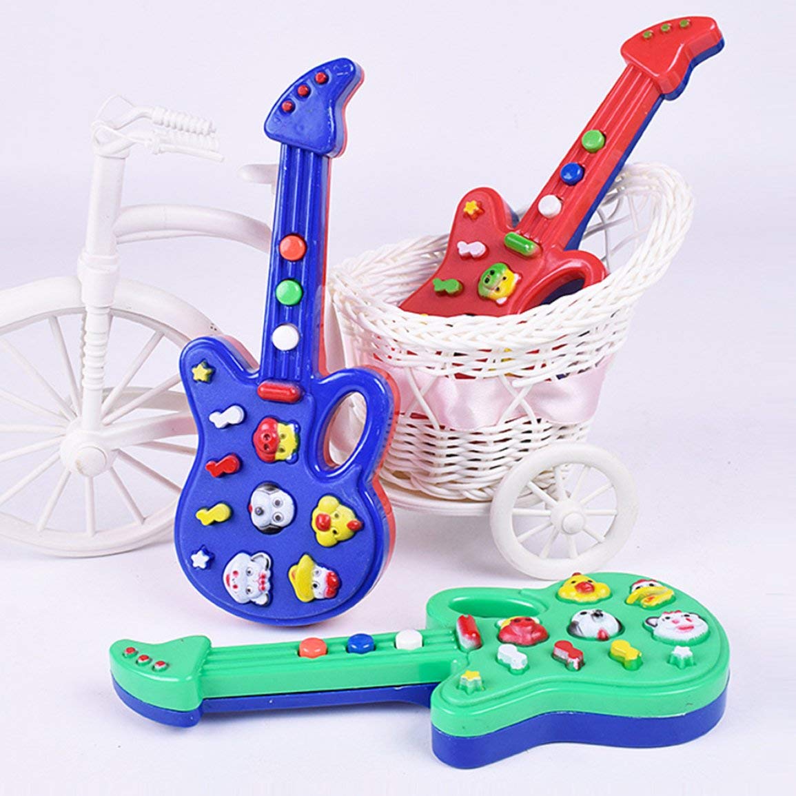 guitarra plastico juguete