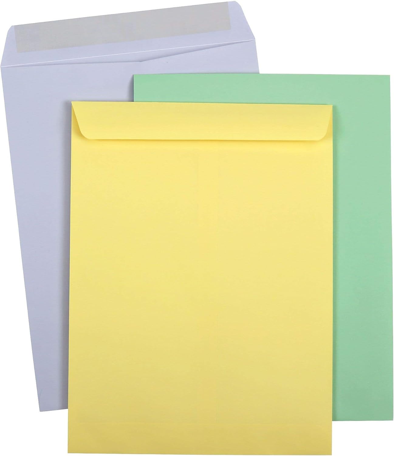 9x12 Catalog Envelope, Pastel 1 Assorted Office Products