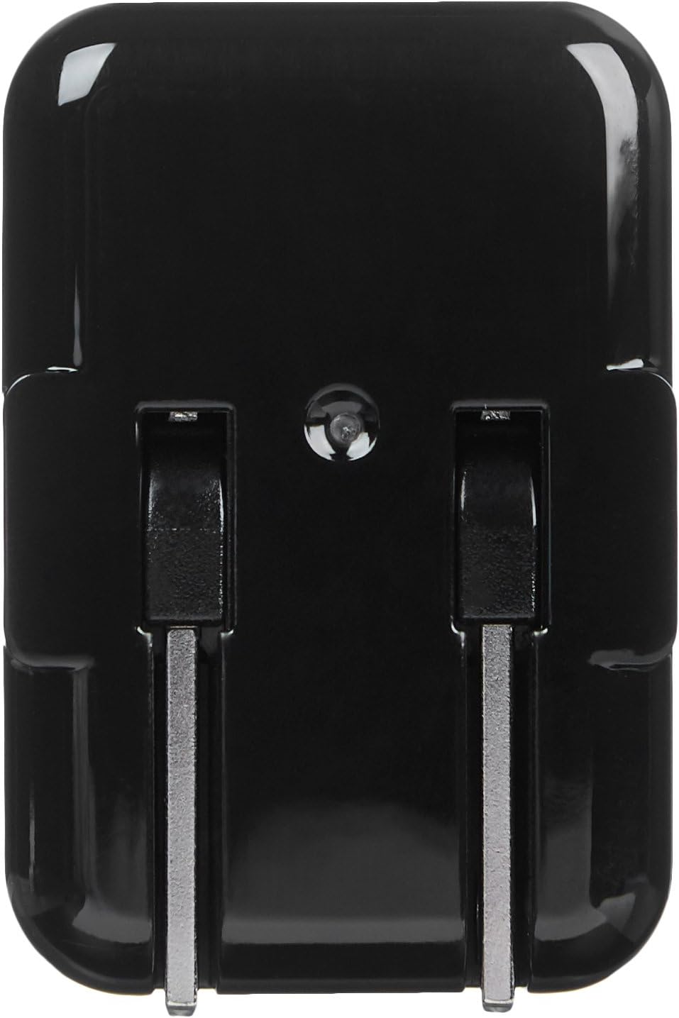 Basics One-Port USB Wall Charger for Phone, iPad, and Tablet, 12W - Black