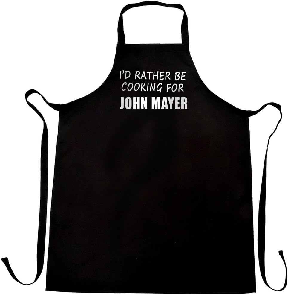 Bertie I'd Rather be Cooking for John Mayer Apron