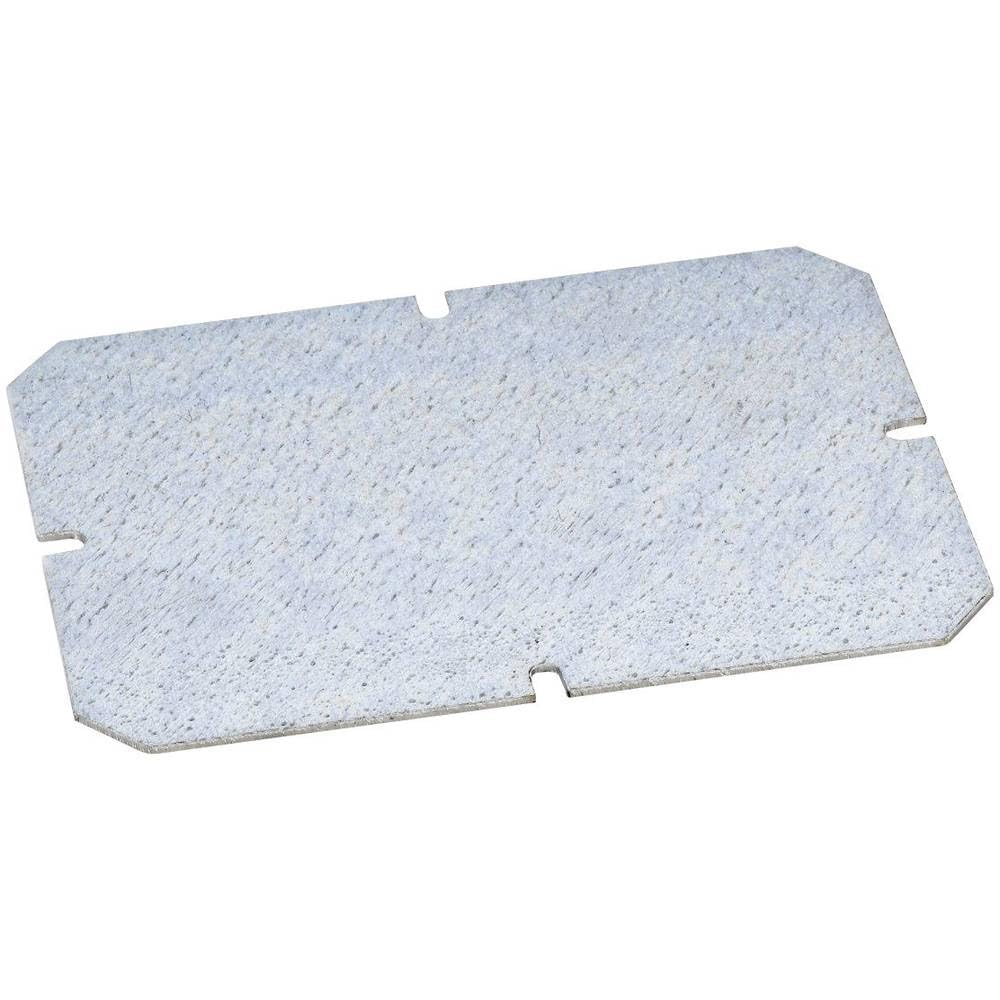 Fibox 5518023 MP 2016 Mounting Plate (L x W) 155 mm x 140 mm Sheet Steel Galvanised Pack of 1