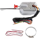 JDMSPEED New Chrome 12V Universal Street Hot Rod Turn Signal Switch Replacement for Ford Buick GM