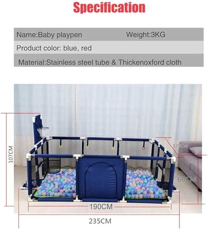 rectangle playpen