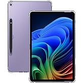 Case Cover for Microsoft Surface Pro 12 inch, KONXISA Tablet Case, TPU Protective Cover with Anti-Scratch, Shockproof and Lightweight, Protection Tablet Sleeve, Transparent