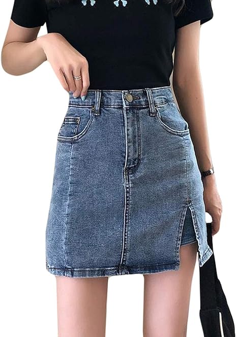 シジャァーノ デニムスカート 夏 ミニ丈 キュロットスカート スリット タイトスカートミニスカート 不規則 着痩せ 韓国風スカート 通学 お出掛け ボトムス ショートスカート カジュアル スカート 通販 Amazon シジャァーノ デニムスカート 夏 ミニ丈 キュロットスカート スリット タイトスカートミニスカート 不規則 着痩せ 韓国風スカート 通学 お出掛け ボトムス ショートスカート カジュアル スカート 通販 Amazon