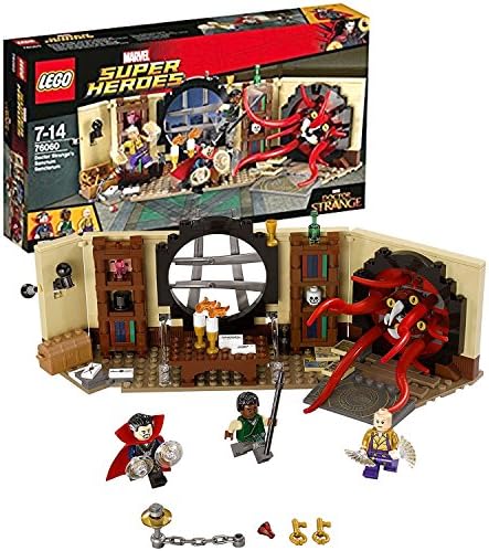 Lego Year 2016 Marvel Super Heroes Series Set #76060 - DOCTOR STRANGE'S SANCTUM SANCTORUM with Doctor Strange, Karl Mordo and The Ancient One (Pieces: 358)