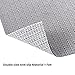 BLS Cushion Non-Slip Underlay, Non Slip Grip Pad Keep Sofa Couch Cushions from Sliding or Slipping, Stop Mat, Futon, from Moving, Double-Side Anti-Slip Material + Felt in The Middle (3 Pack)