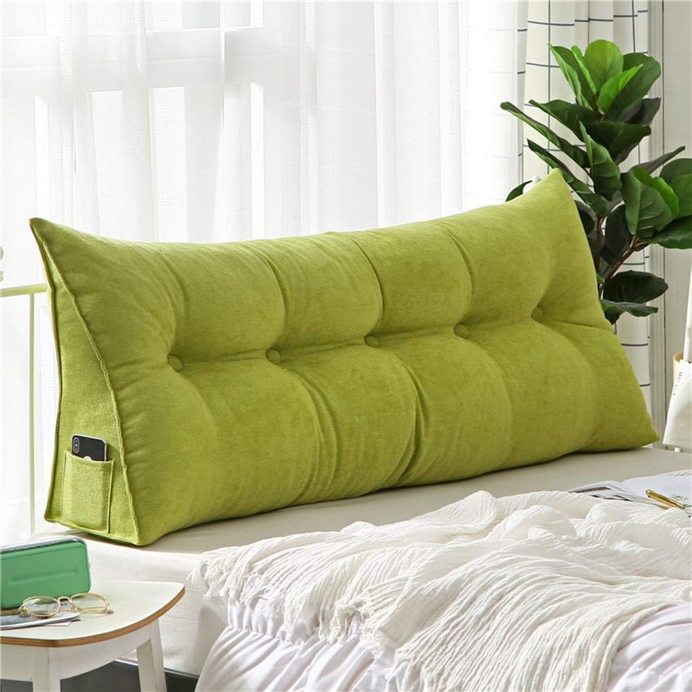 Yanman - Almohadas Grandes De Cuña Para Cabecero De Cama, Almohada Triangular De Lectura, Cojín De Apoyo