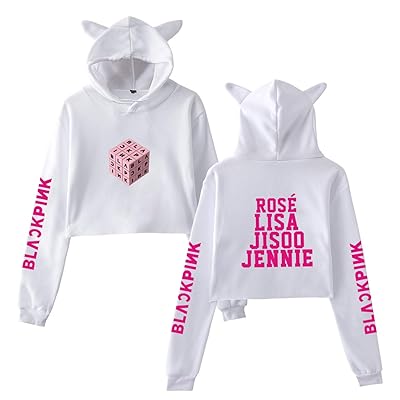 Aopostall Kpop Blackpink Crop Top Hoodie Sweater Ghana Ubuy