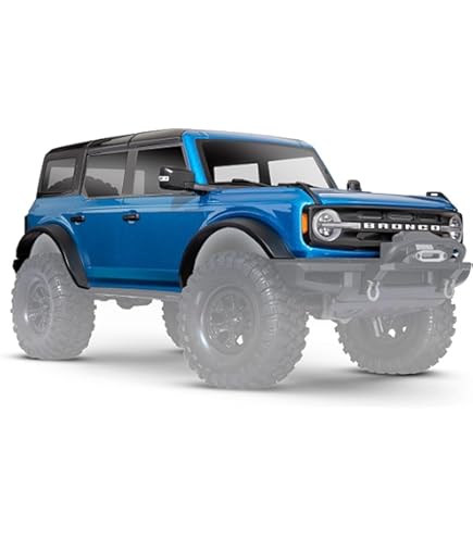 Amazon.com: Traxxas 9211G Body Ford Bronco [2021] Complete : Toys