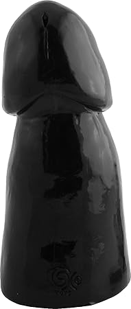 TSX Jolly Good Giant Dong - Dildo in Penis Form mit Riesen Eichel - 25 cm lang - Durchmesser bis 11,5 cm, schwarz