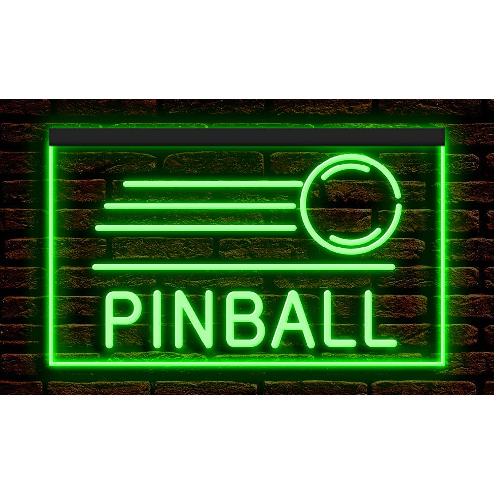 230045 Pinball Game Room Man Cave Home Decor