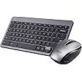 Acer Wireless Keyboard & Mouse Bundle: Includes RF Wireless Optical Mouse, RF Wireless Keyboard and USB Receiver, (Pack of 1)