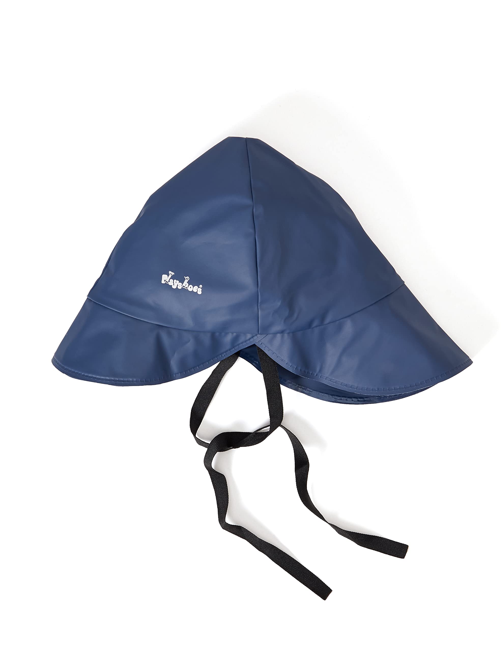 Playshoes Unisex Baby Regenmütze, Baumwollfutter Hat, Blue (Navy), S UK
