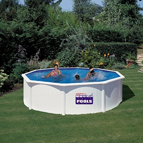 La ferreteria de los chollazos Piscina de chapa Fidji 550 x 120 cm + depuradora de arena La ferreteria de los chollazos Piscina de chapa Fidji 550 x 120 cm + depuradora de arena
