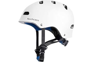 Nocihcass Skateboard Helmet,Bike Helmets for Adults - Commuter, Bike, Skate, Scooter, Longboard & Incline Skating - Shock-Absorbing, Highly-Protective & Premium Ventilation