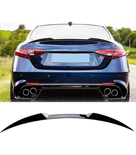Amazon.com: Trunk Spoiler for Alfa Romeo Giulia Sedan 2015