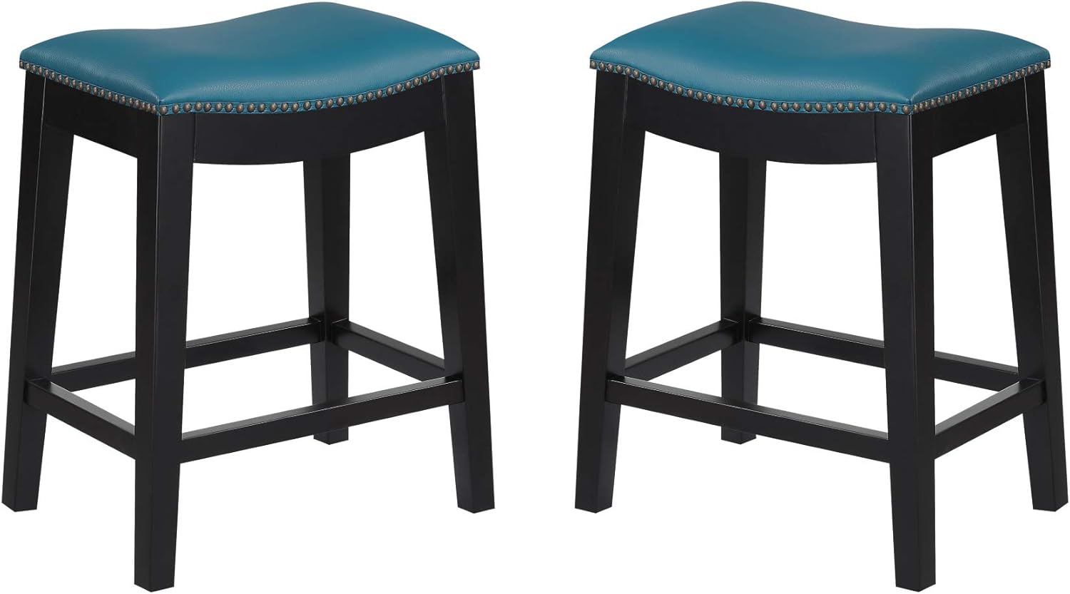 Best bar stool wood and faux leather 24′
