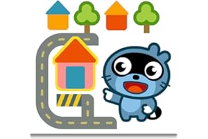 Pango Build City : créez sa propre ville, des rails de train et des routes pour les enfants de 4 à 8 ans.