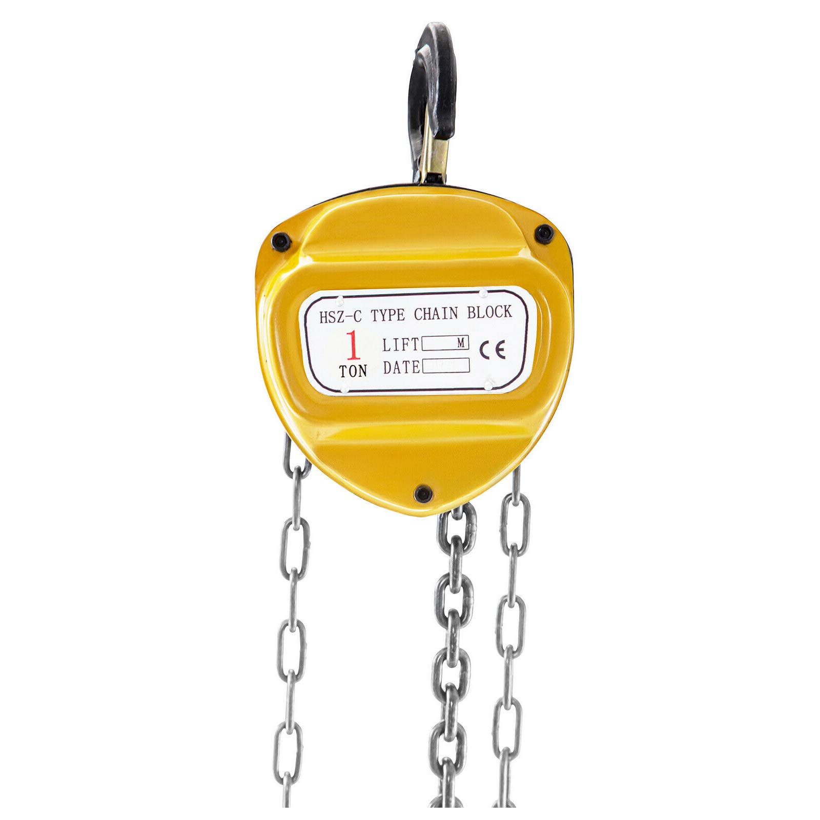 Buy BestEquip Chain Hoist 2200lbs/1ton, Chain Block Hoist Manual Chain