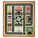 Melissa & Doug Round The City Rescue Rug with 4 Wooden Vehicles (39 x 36 inches)