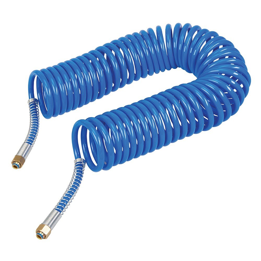 Silverline 269591 Coiled Air Hose 10m