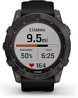 Garmin fēnix 7X Solar Multisport GPS Smartwatch 51 mm Black view 10