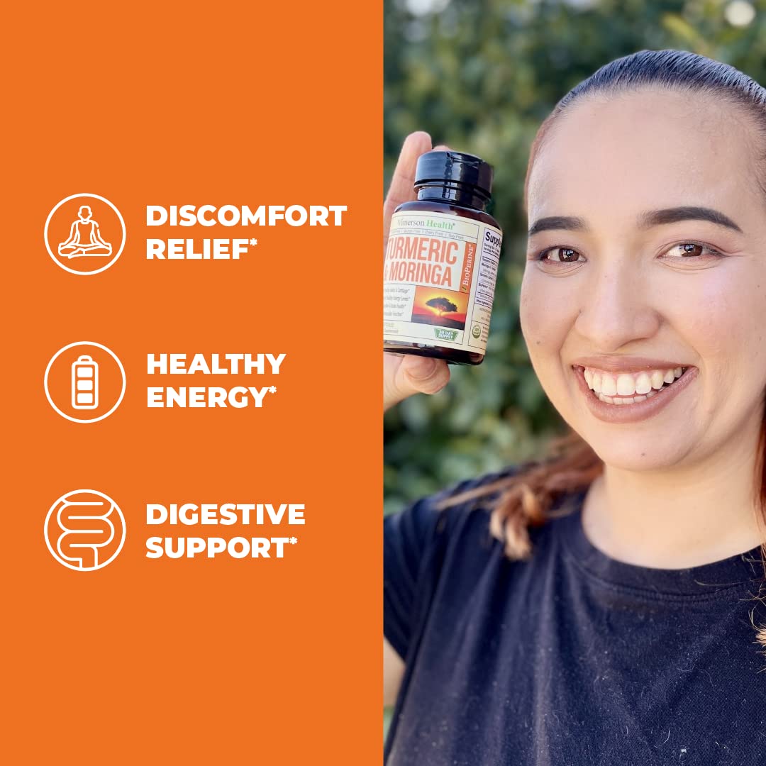 Mua Turmeric Curcumin & Moringa Leaves Extract with Black Pepper. Joint