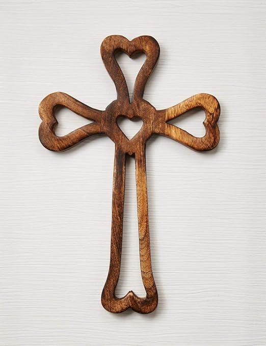 Amazon Com Eximious India Decorative Crucifix Wooden Wall Cross