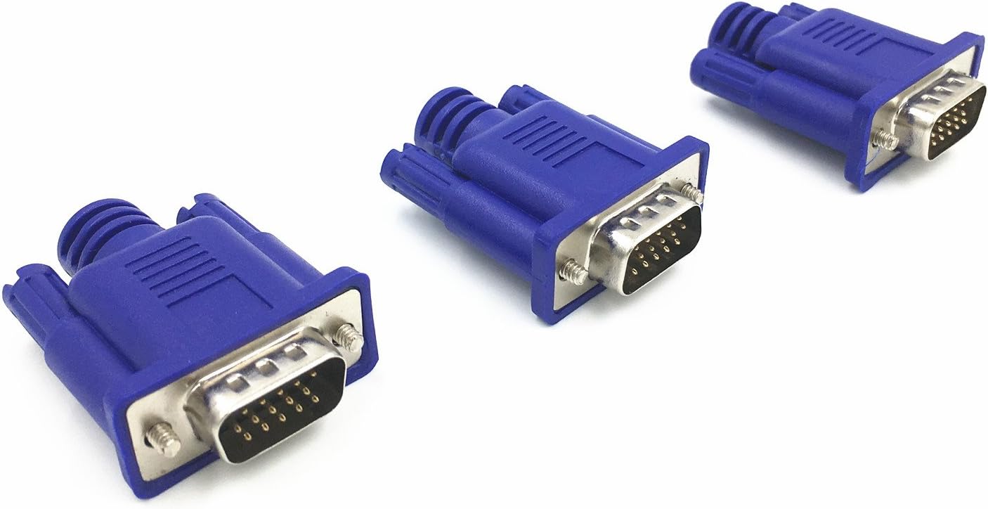 FUERAN HDMI DDC EDID Dummy Plug Headless Ghost Display Emulator Fit Headless-1920x1080-3840 x 2160@60Hz (VGA-3P)