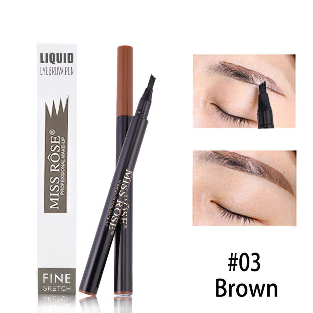 Chiak Bulges New Fashion Makeup Cosmetic Natural Long-lasting Waterproof Eyebrow Pen Eyebrow Color Active Vests