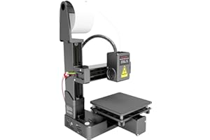 Mini 3D Printer for Beginners, Fully Assembled 3D Printing Machine with High Precision 0.05mm Layer Resolution, Supports 1.75