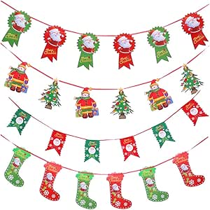 Bandera Que Cuelga La Decoración De Navidad, Diseño De Escenario De