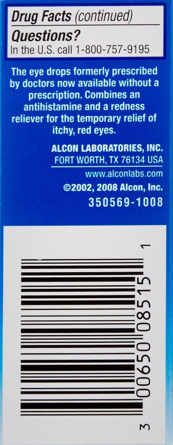 Naphcon-A Eye Drops - 15 ml